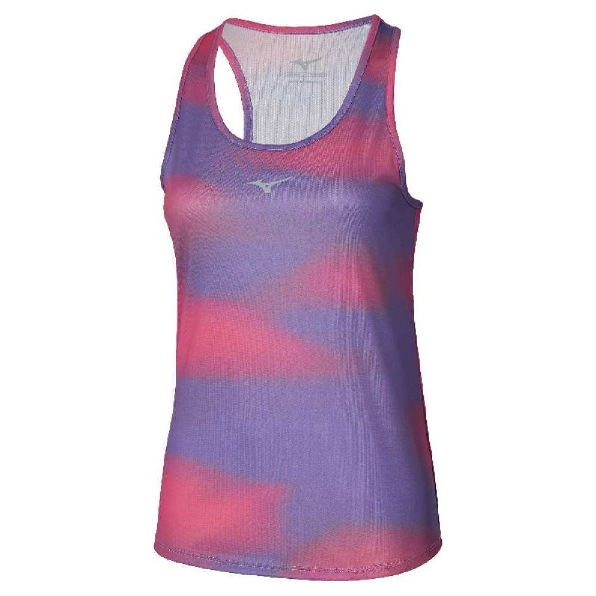 Dámské sportovní tílko Mizuno Core Graphic – růžové Camellia Rose velikost L
