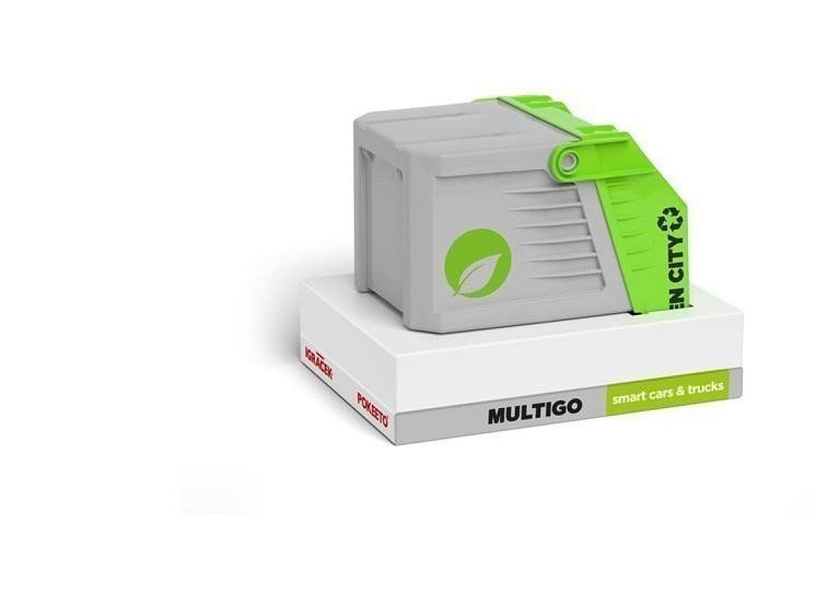 MULTIGO GREEN CITY - popelářský box (poškozené)