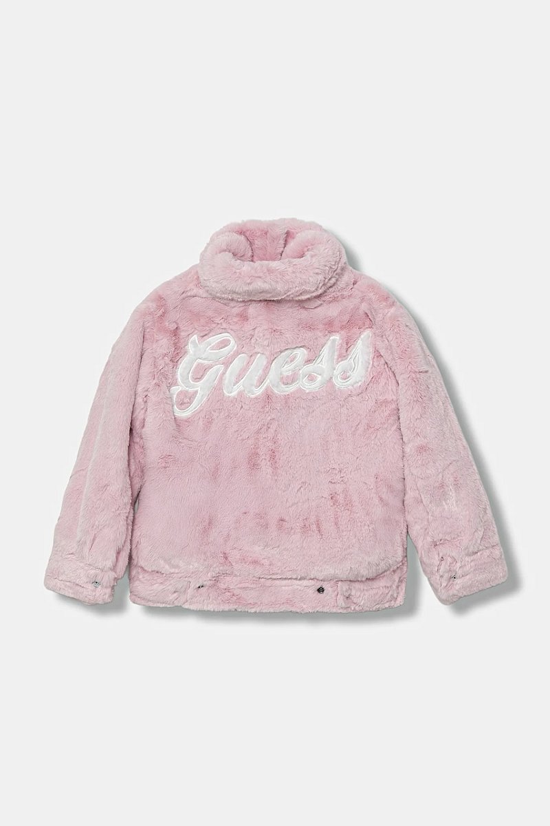 Dětská bunda Guess růžová barva, J5YL18 K8BV0