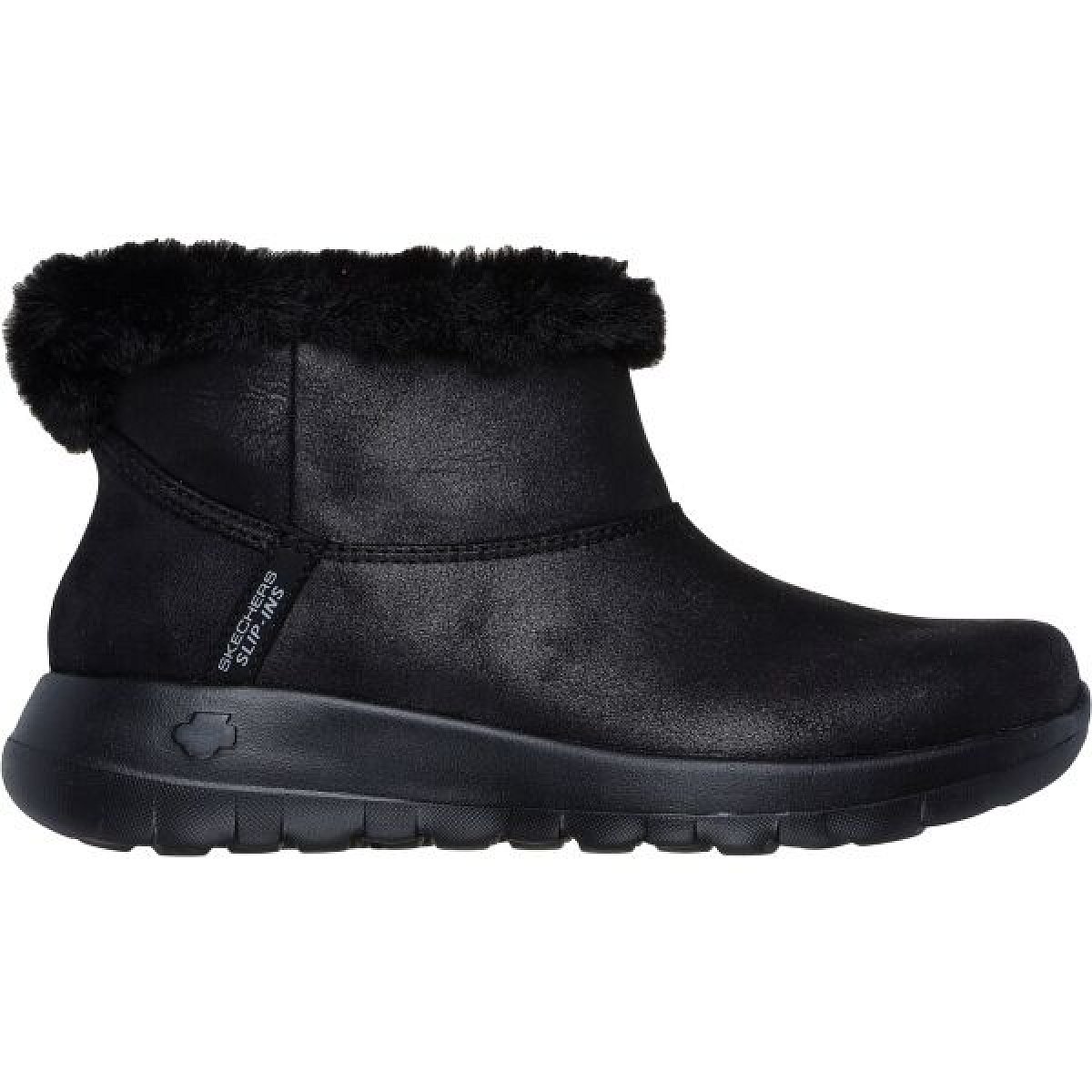 Skechers ON-THE-GO JOY - COZY DREAM Dámská zimní obuv, černá, velikost