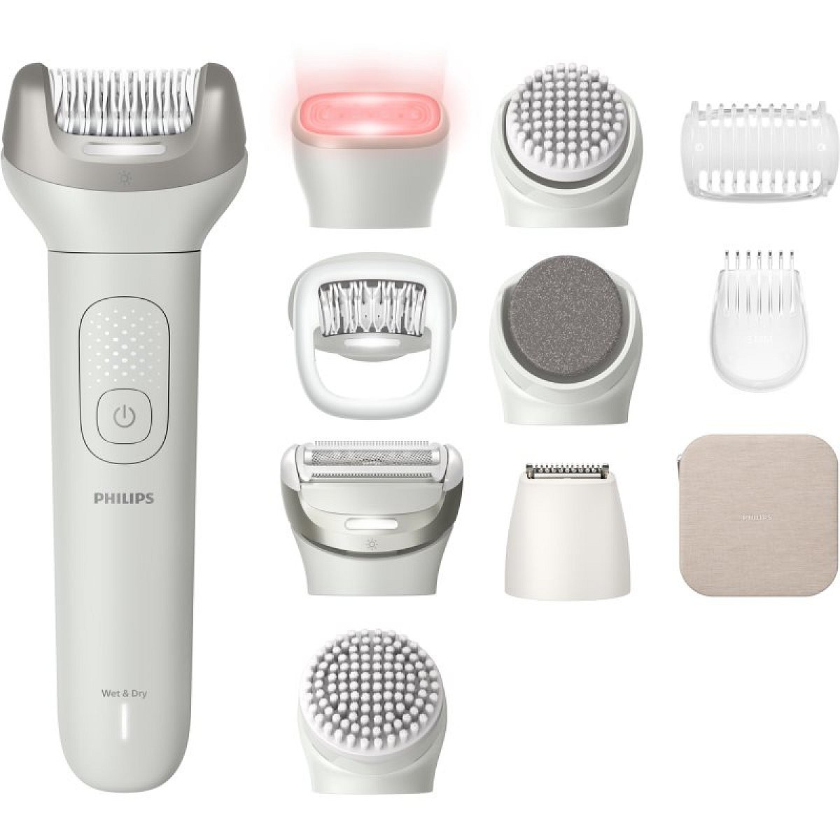 Philips 9900 Wellness Kit BRE750/00 sada pro epilaci a péči o pleť 1 ks