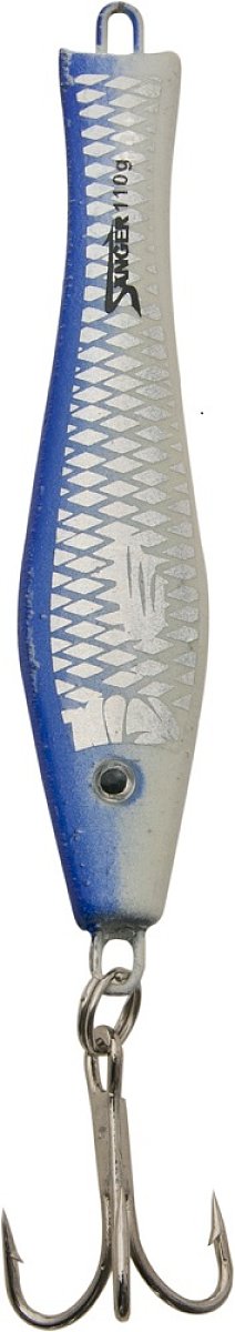 Saenger aquantic 3d holo pilker modrá-stříbrná-125g