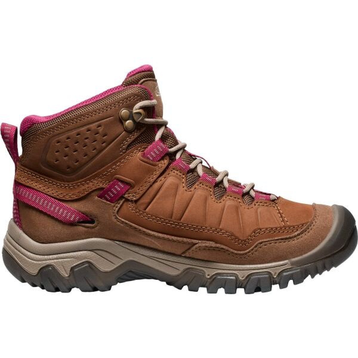 Keen TARGHEE IV MID WP W Dámská treková obuv, hnědá, velikost 37