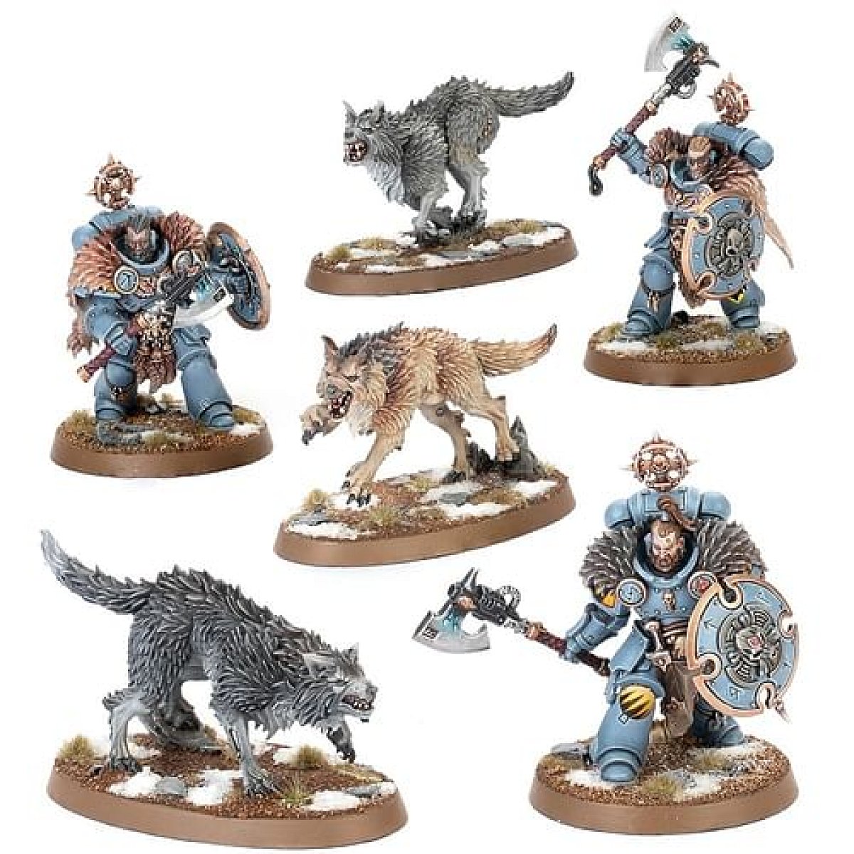 Warhammer 40000: Space Wolves - Wolf Guard Headtakers