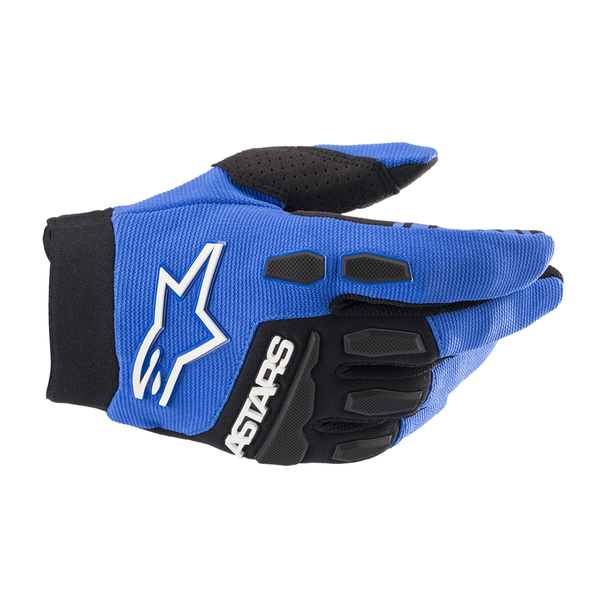 Motokrosové Rukavice Alpinestars Full Bore Dětské Modrá/ČernáM