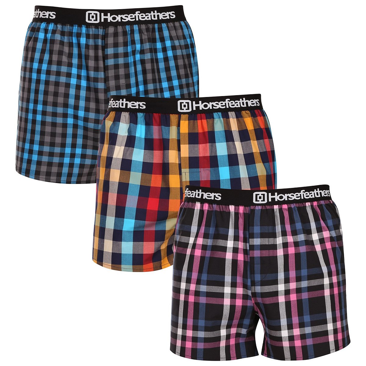 3PACK pánské trenky Horsefeathers Clay Bundle 2 (AM283B) L, trenýrky