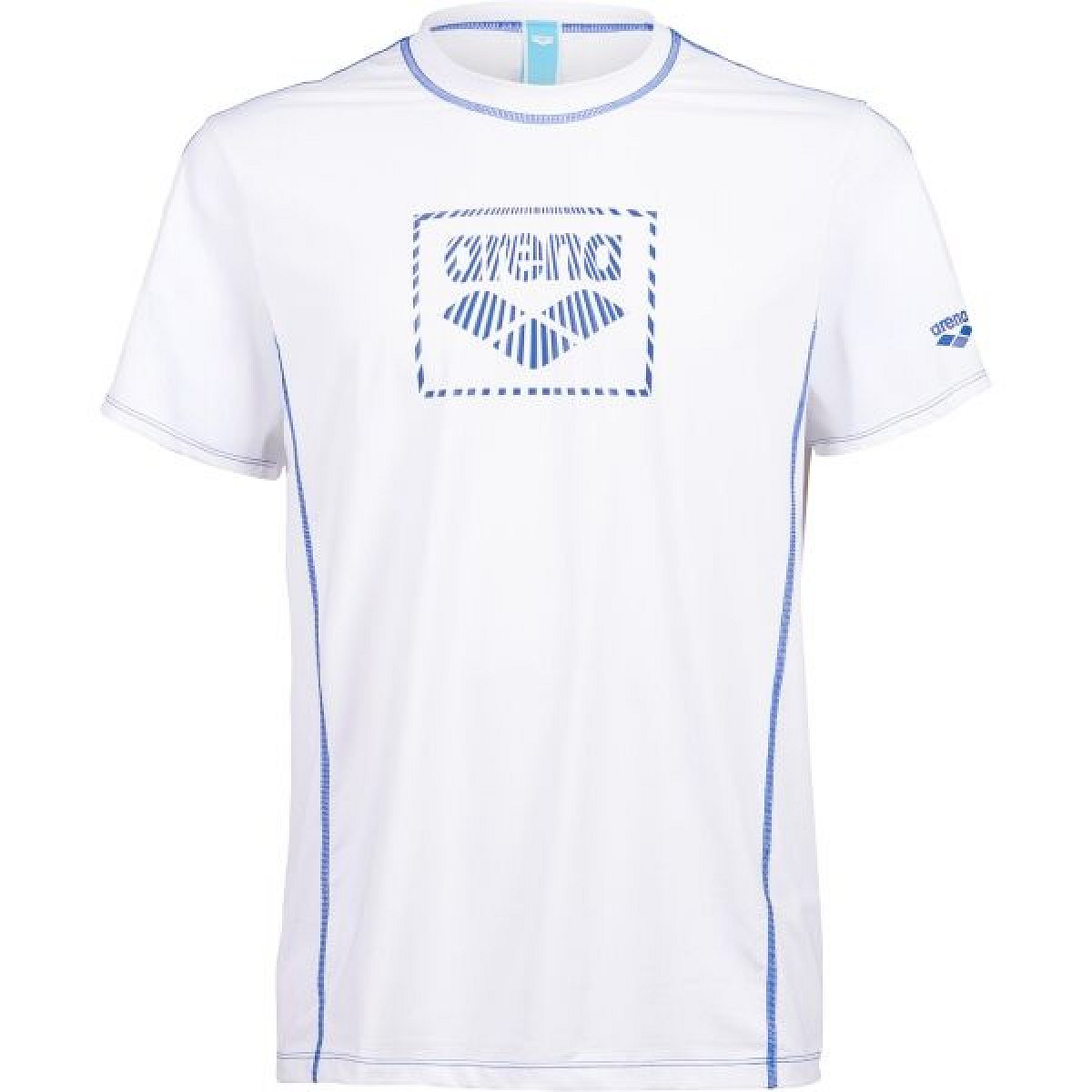 Arena S/S SWIM SHIRT Pánské UV triko, bílá, velikost