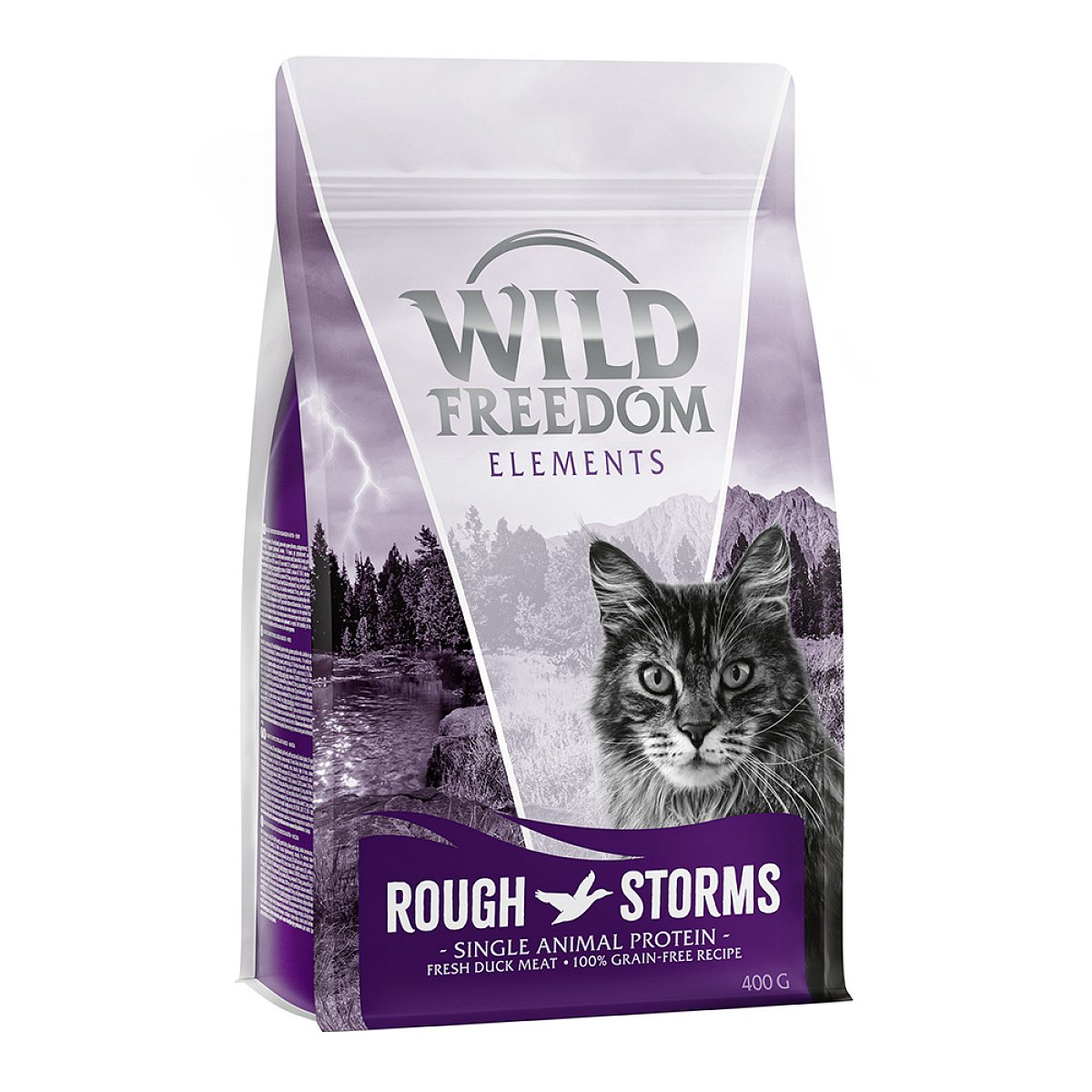 Wild Freedom Adult "Rough Storms" s kachním – bez obilovin - 400 g