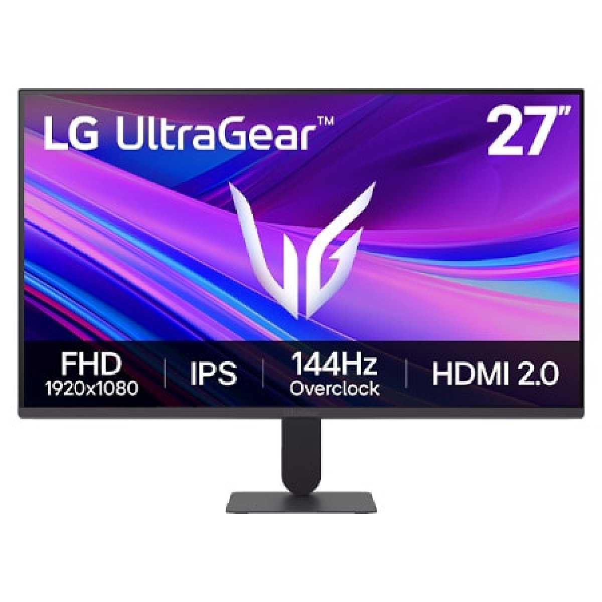 27" herní monitor LG UltraGear™ G4 s frekvencí 144 Hz (přetaktovaný) a rozlišením FHD IPS - 27G411A s kompatibilitou NVIDIA G-SYNC®, sRGB 99% (Typ.)