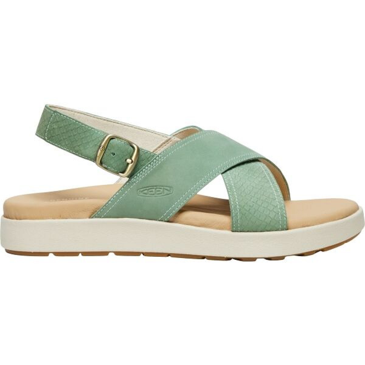 Keen ELLE LUXE CROSS STRAP WOMEN Dámské sandály, zelená, velikost 39