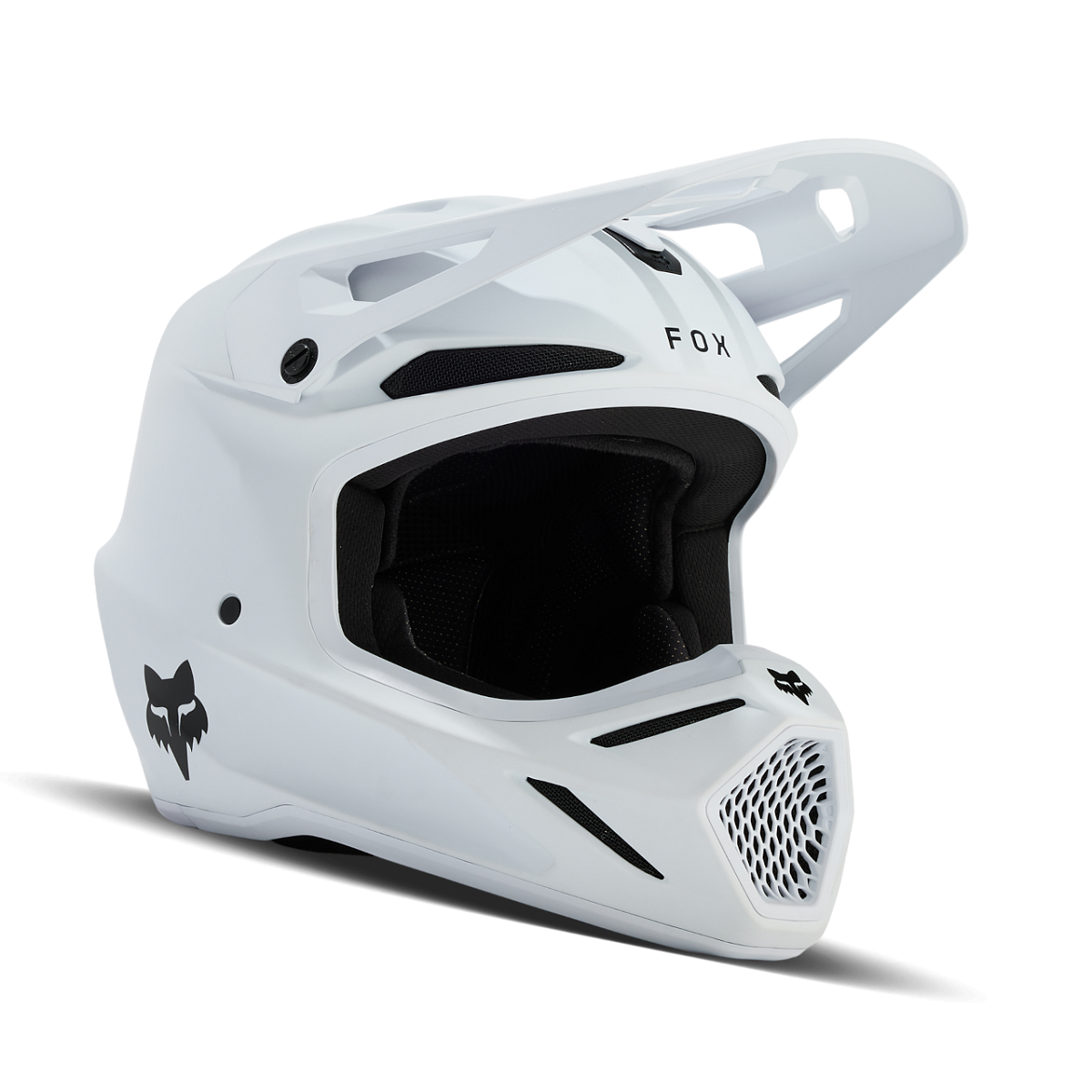 Motokrosová Helma Fox V3 Matná bíláXL