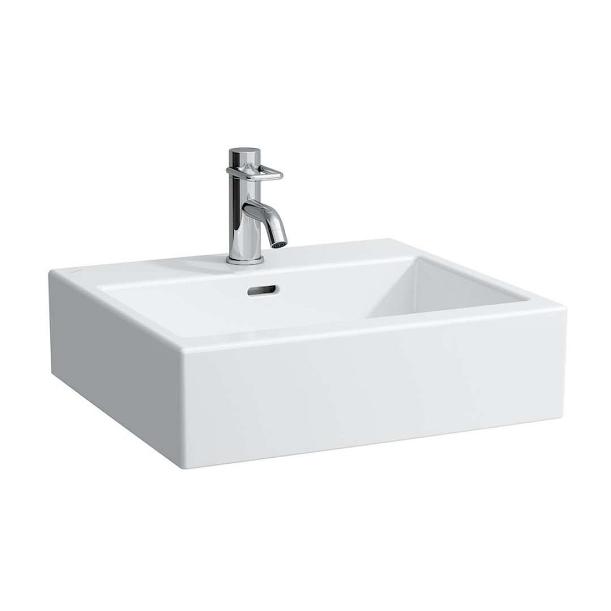 Laufen Living - Umyvadlo nábytkové 60x46 cm, se 3 otvory pro baterii, bílá H8174330001081