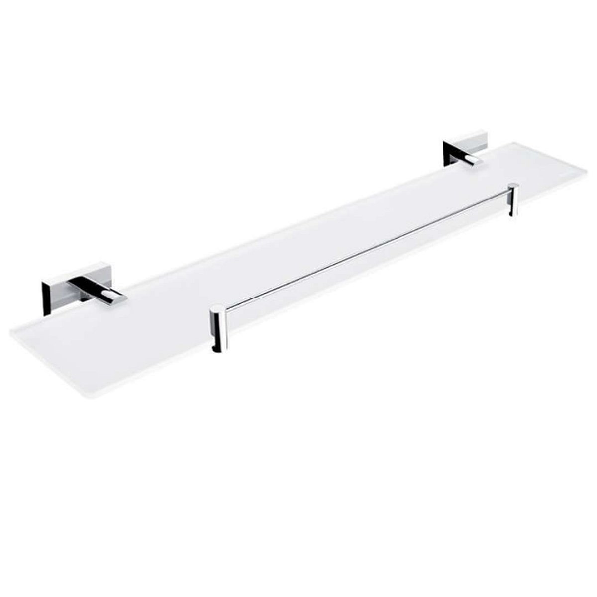 Nimco Keira - Police s ohrádkou, 60 cm, matované sklo/chrom KE 22091BX-60-26