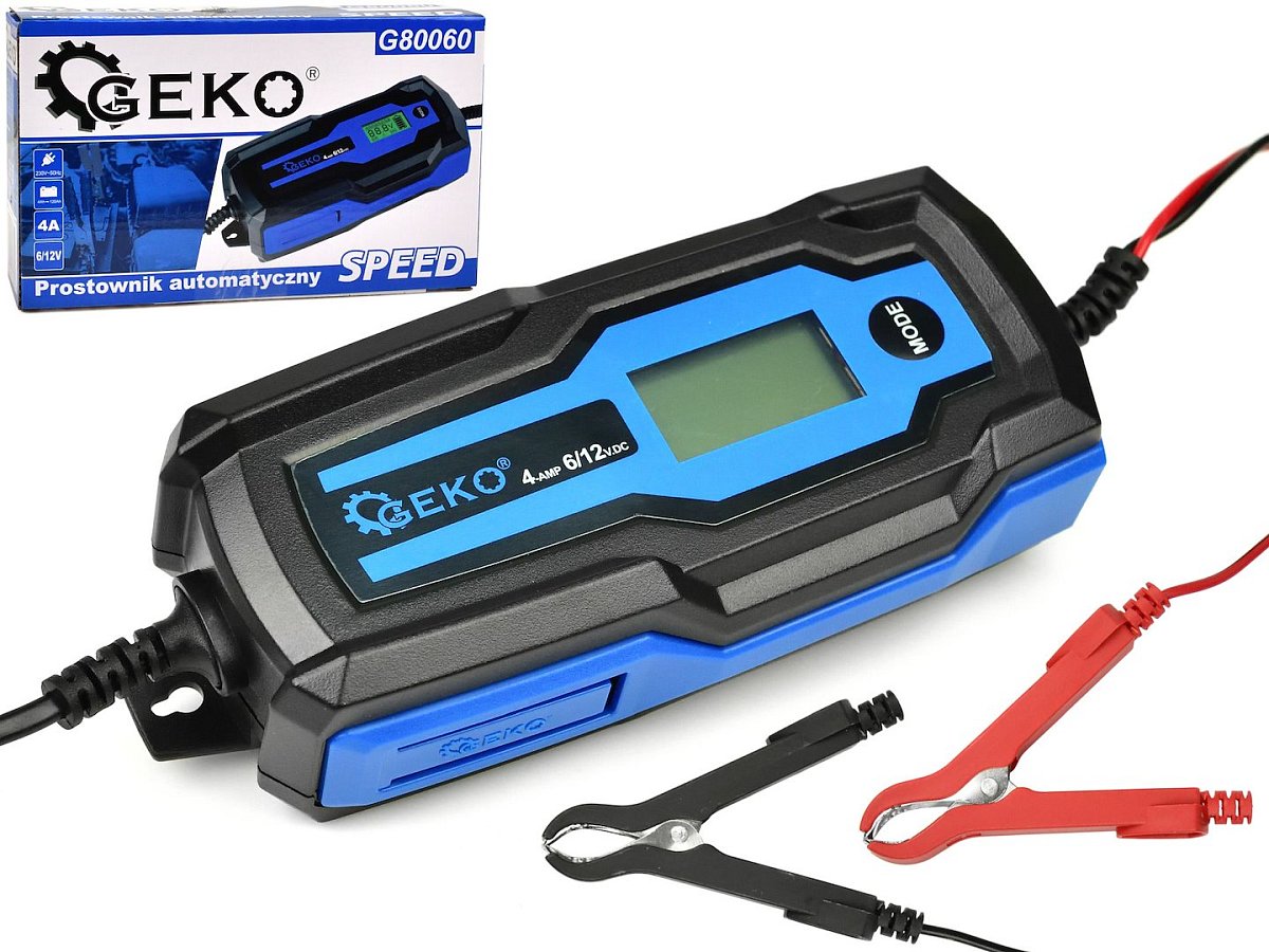 Automatická nabíječka SPEED 6 / 12V 4A - GEKO