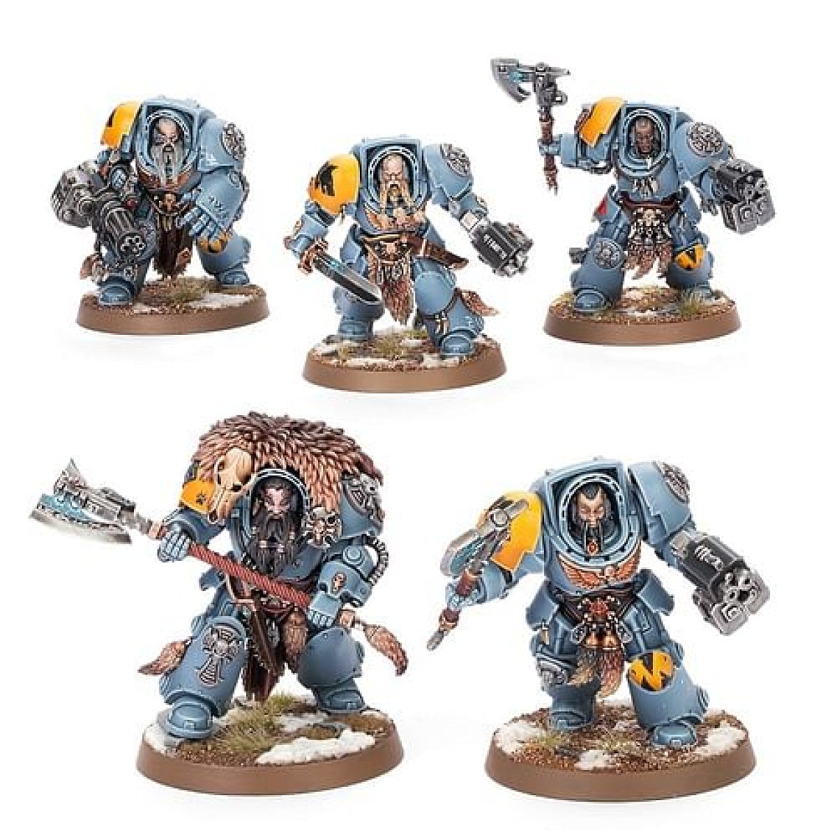 Warhammer 40000: Space Wolves - Wolf Guard Terminators