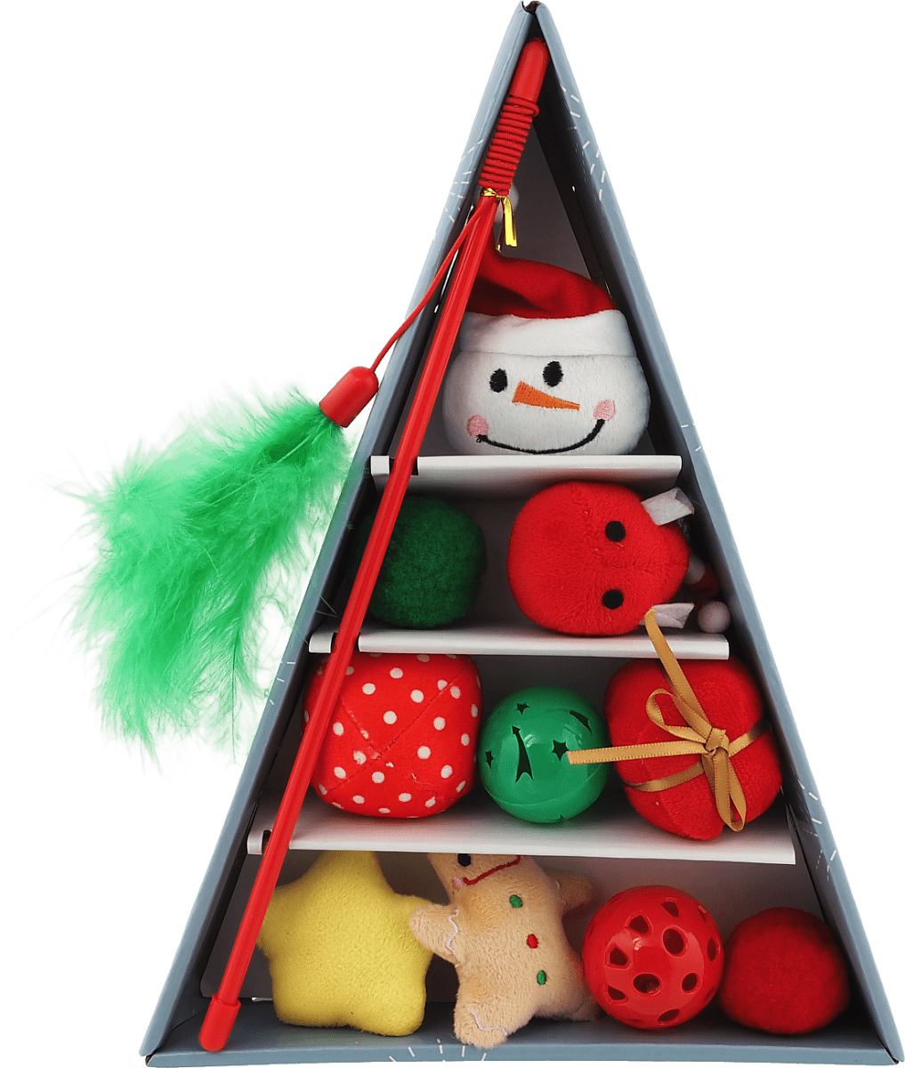 Vánoční hračky Magic Cat Winter Tale box 11ks