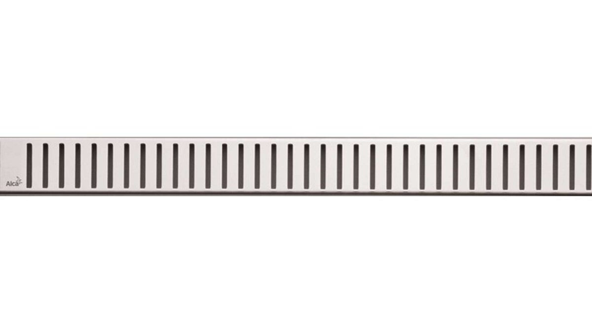 Alcadrain Rošty - Rošt pro liniový sprchový žlab 115 cm, nerez mat PURE-1150M