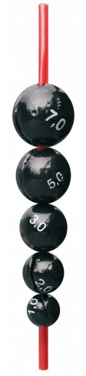 Cralusso zátěž globular wieght with silicone - 30 g 2 ks