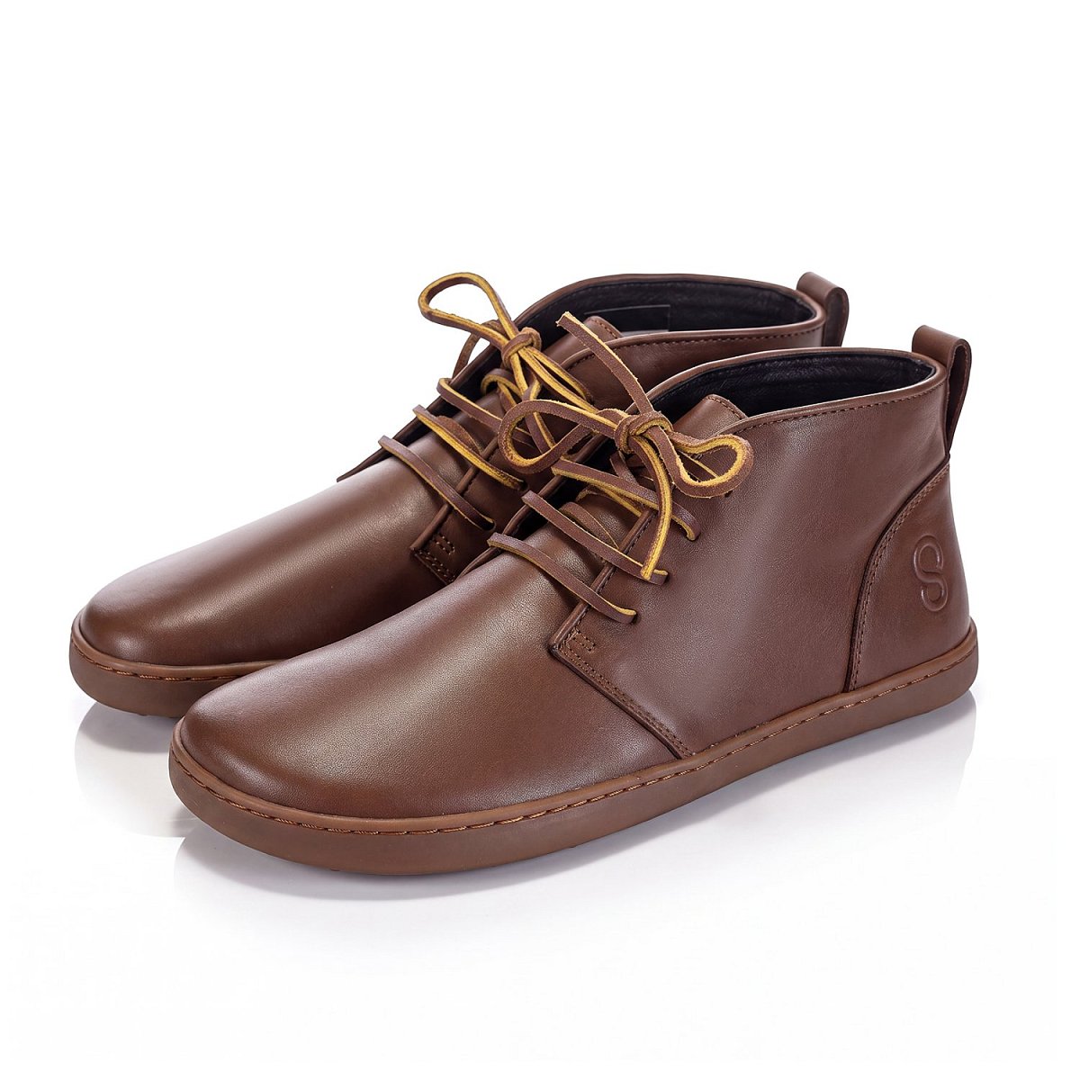 Celoroční barefoot boty BERRY Brown