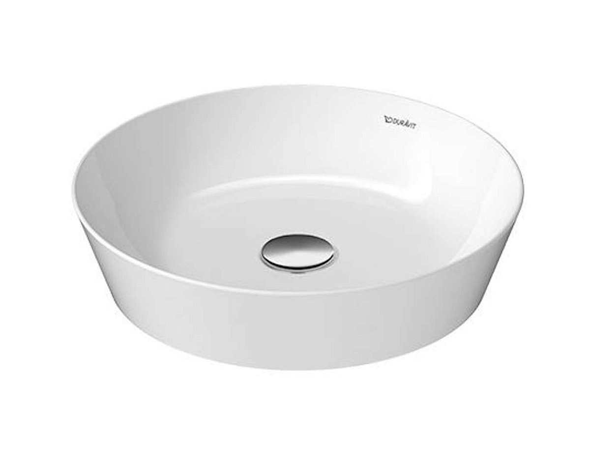 Duravit Cape Cod - Umyvadlová mísa, průměr 43 cm, DuraCeram, matná bílá 2328433200