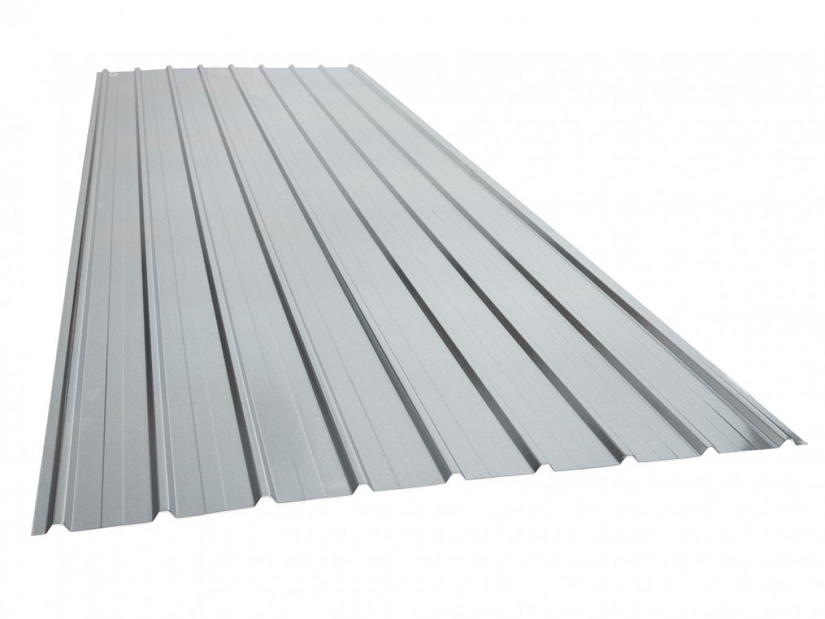 Covernit Trapézový plech T12 2000 x 910 mm pozink, cena za 1,82 m2 (1 deska)