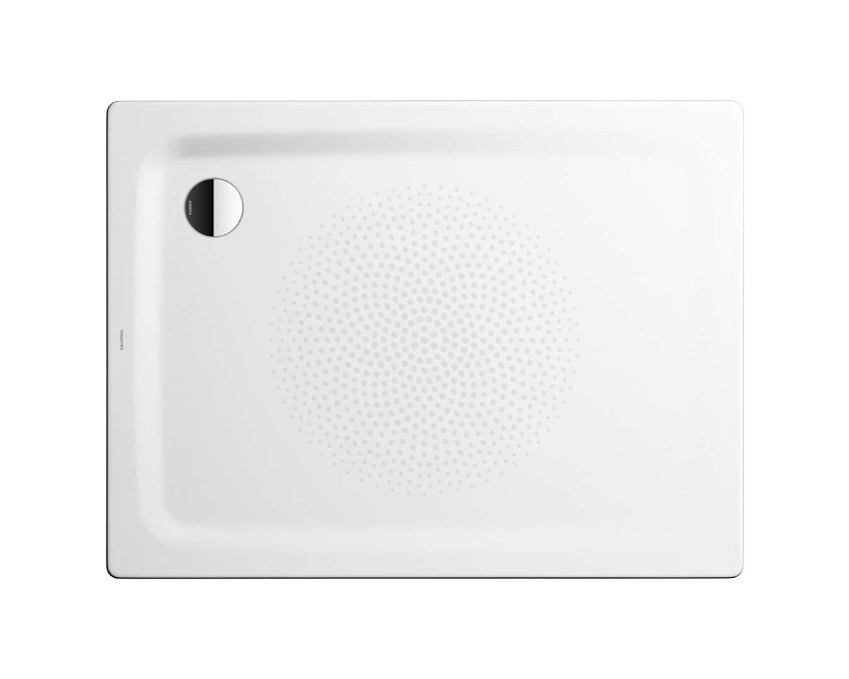 Kaldewei Avantgarde - Sprchová vanička Superplan 406-2, 90x120 cm, polystyrénový nosič, antislip, bílá 430635000001