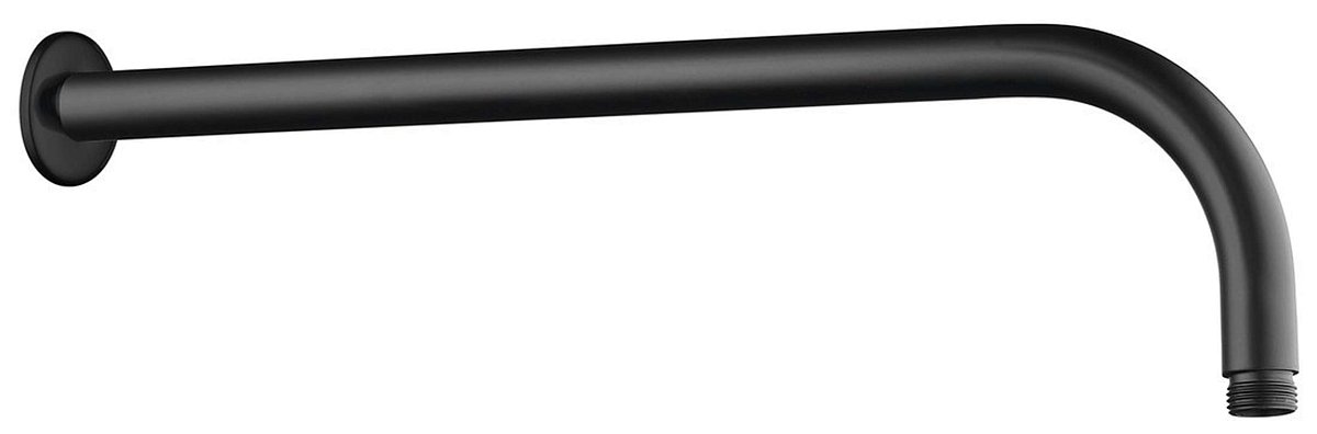 Aqualine Sprchy - Sprchové rameno, délka 35 cm, černá mat T05