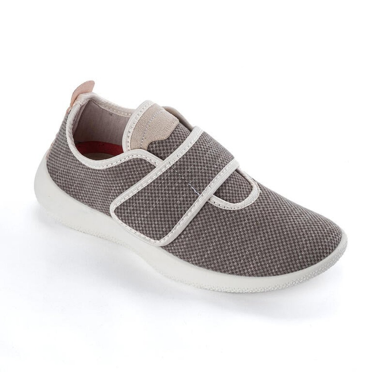 Dámské ortopedické tenisky na suchý zip béžově žíhané vel. 39