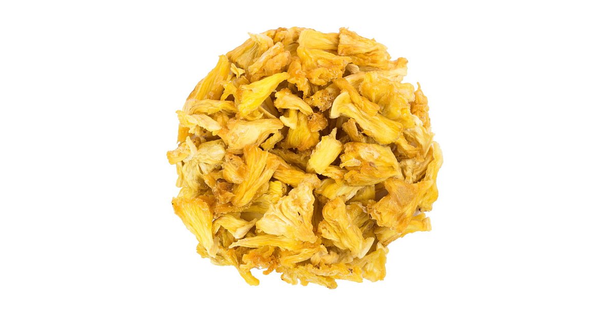 Ananas sušený kousky váha 2.5kg