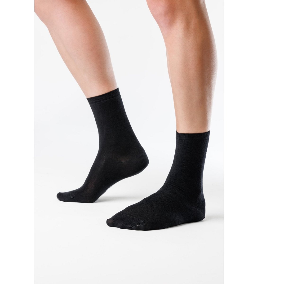 Barefoot klasické ponožky SMOOTH Black