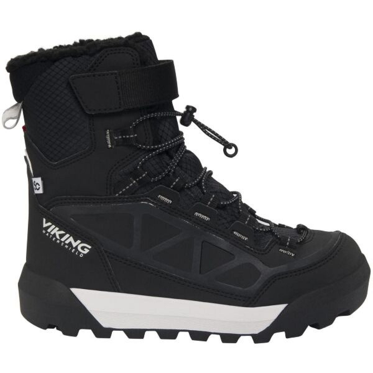 VIKING BY NORWAY CONSTRICTOR WARM SC WP 1V SL Juniorská zimní obuv, černá, velikost