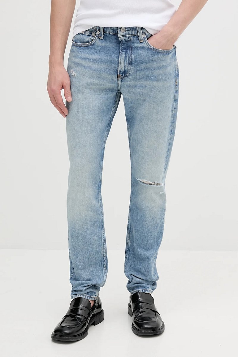 Džíny Calvin Klein Jeans pánské, modrá barva, J30J327167