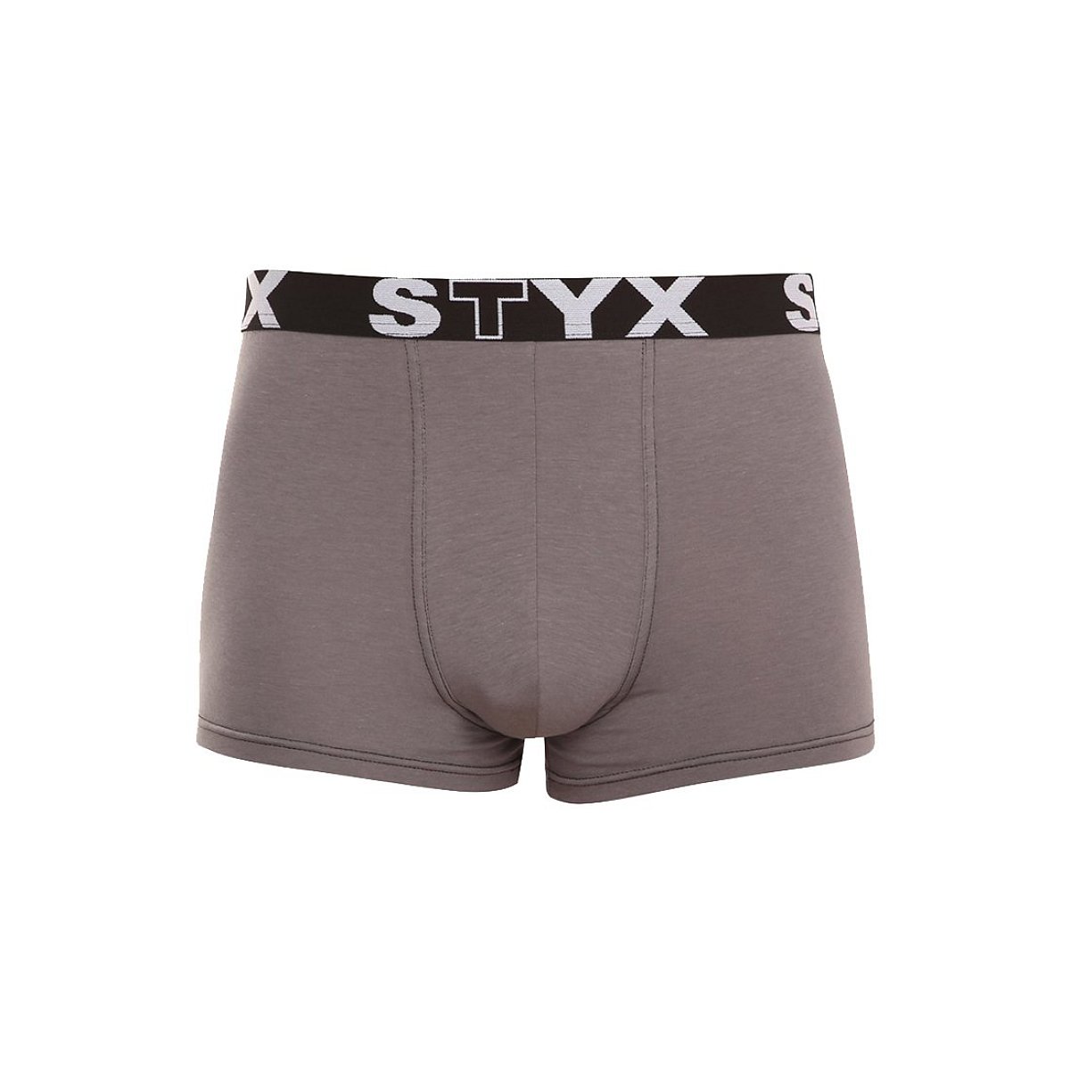 Styx Pánské boxerky sportovní guma tmavě šedé (G1063) L