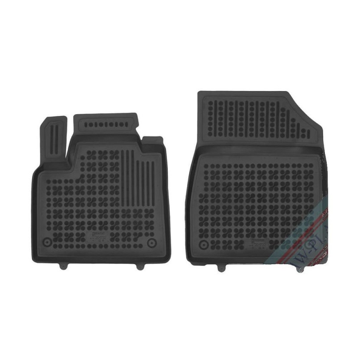 Gumové autokoberce Nissan Townstar 2021- (přední)