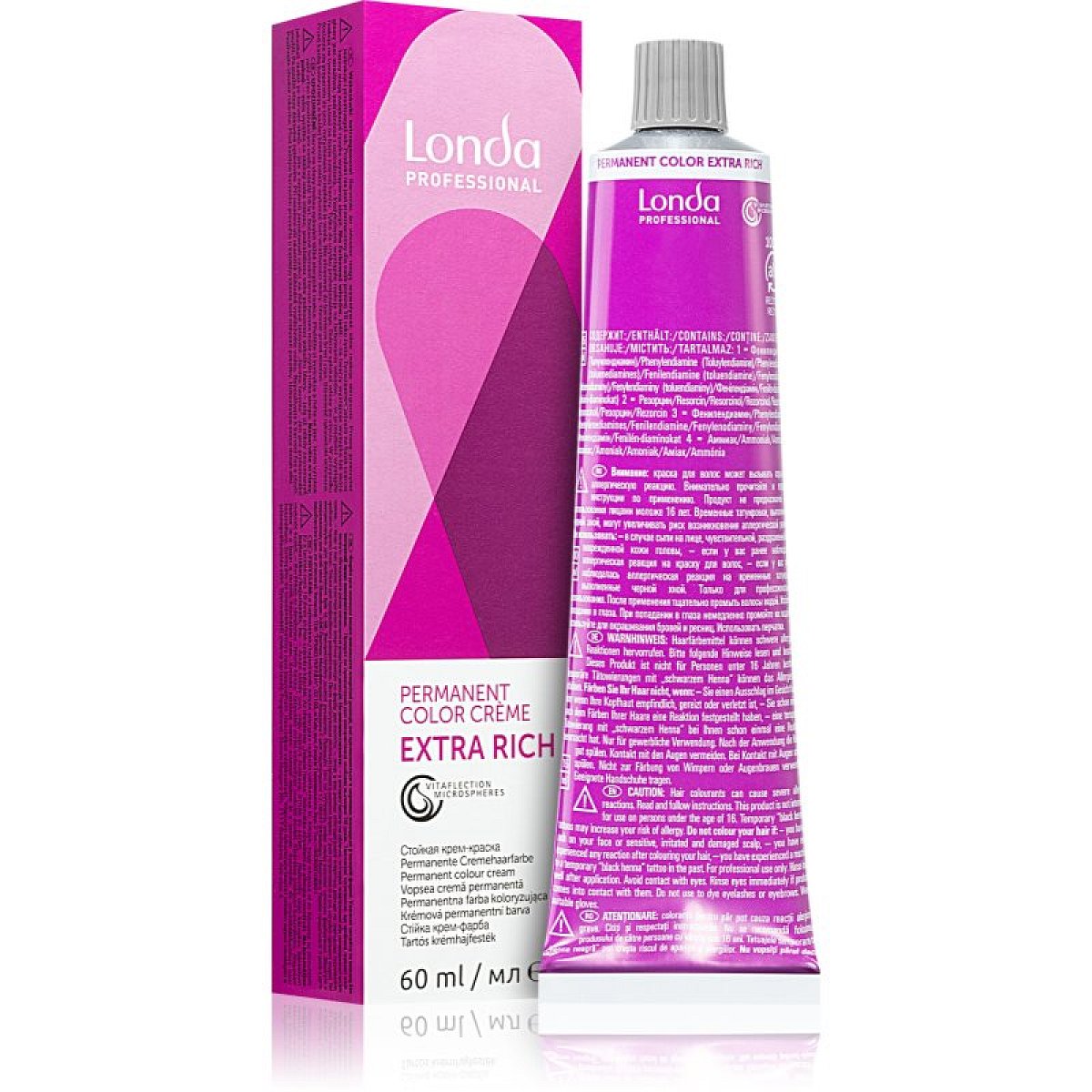 Londa Professional Permanent Color Extra Rich permanentní barva na vlasy 8/69 60 ml
