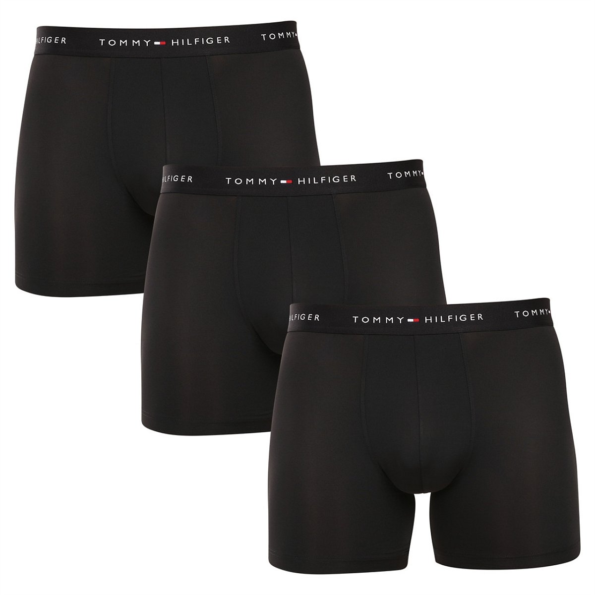 3PACK pánské boxerky Tommy Hilfiger černé (UM0UM03618 0XK) L, trenky / trenýrky