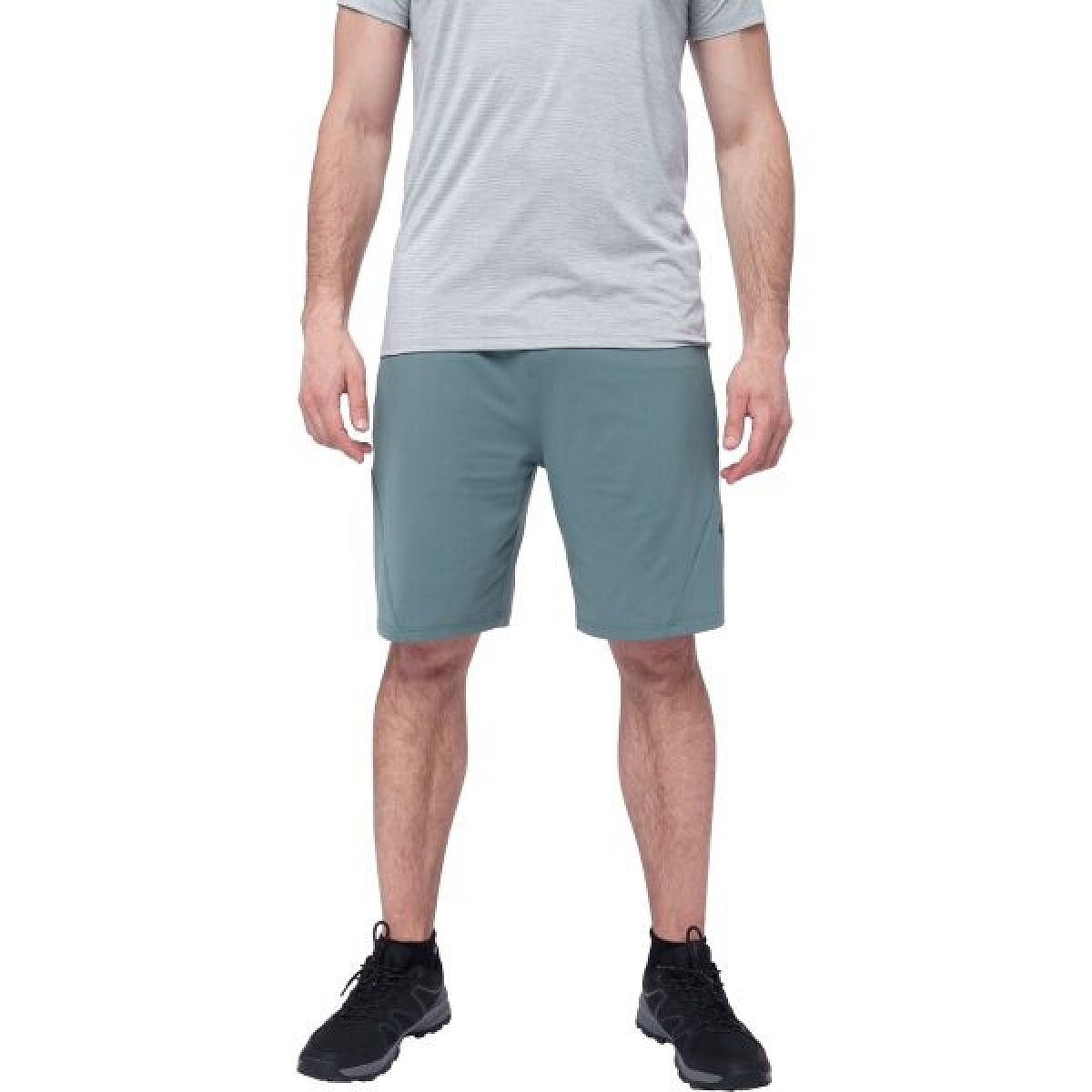 Fitforce MOLINO Pánské fitness šortky, šedá, velikost XXL