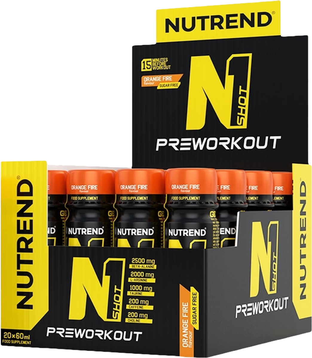 20x Nutrend N1 Shot 60 ml cherry crush