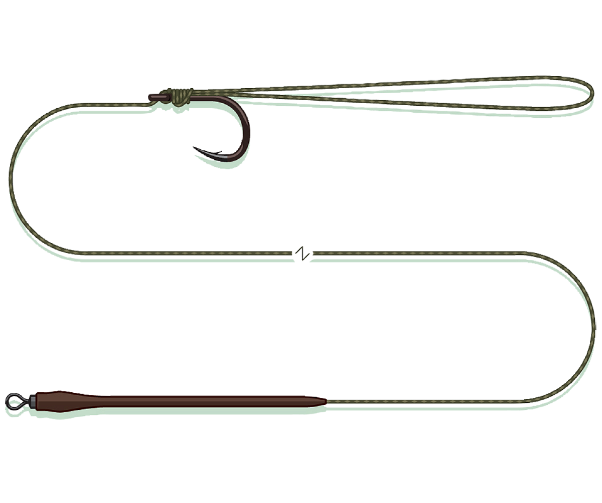 Madcat návazec standard pellet rig suspending - 0,95 mm 70 cm 3/0