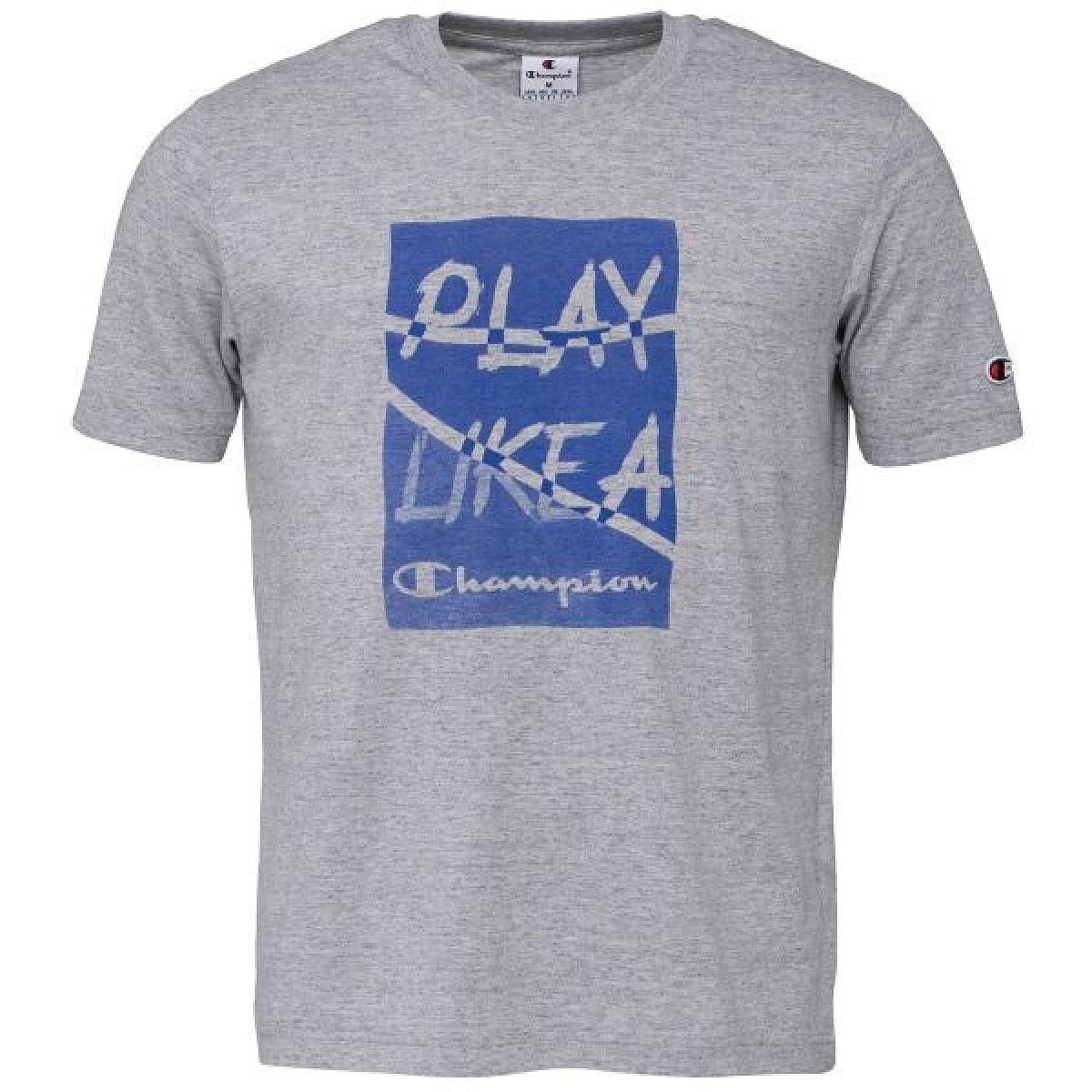 Champion SS TEE Pánské tričko, šedá, velikost