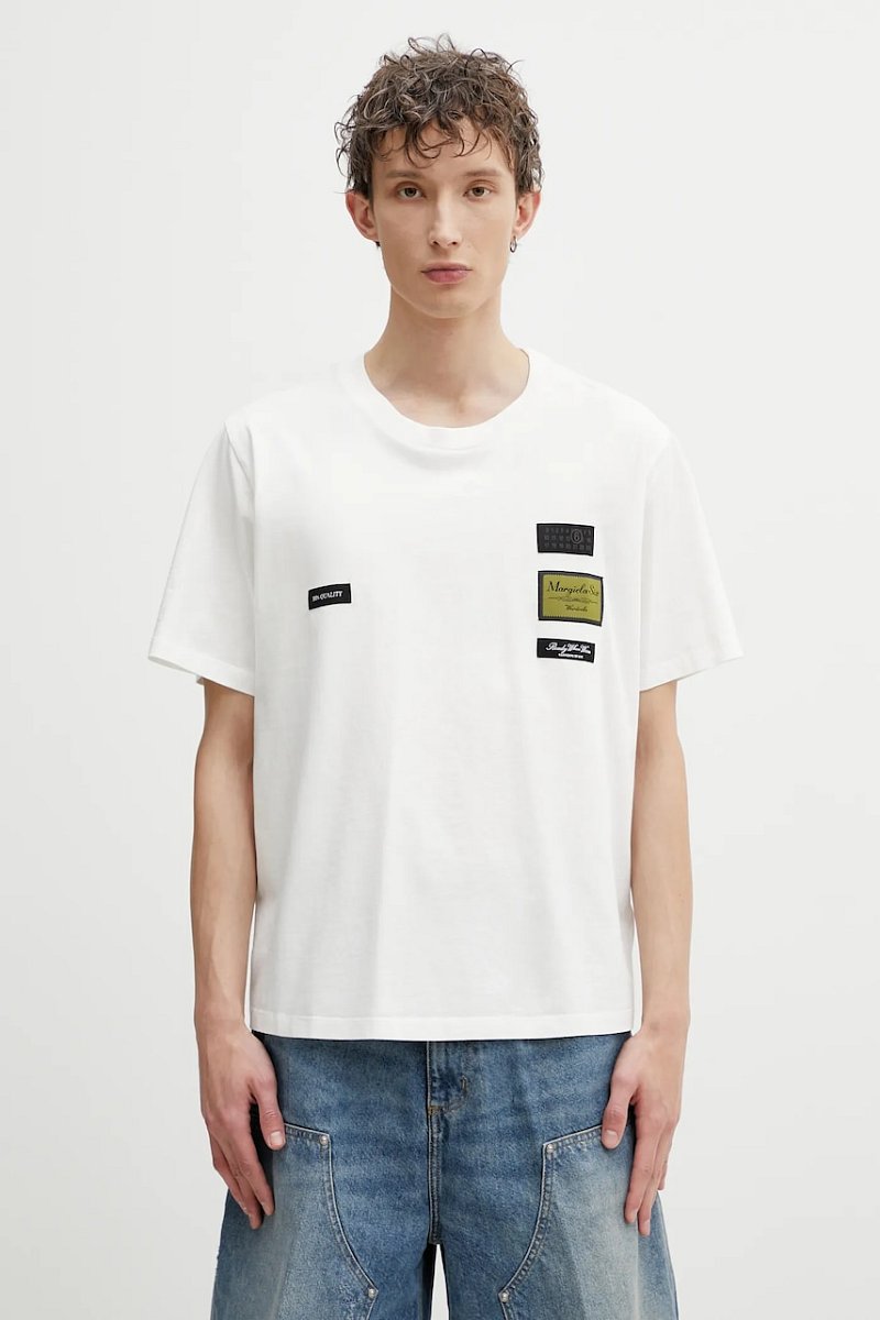 Bavlněné tričko MM6 Maison Margiela
