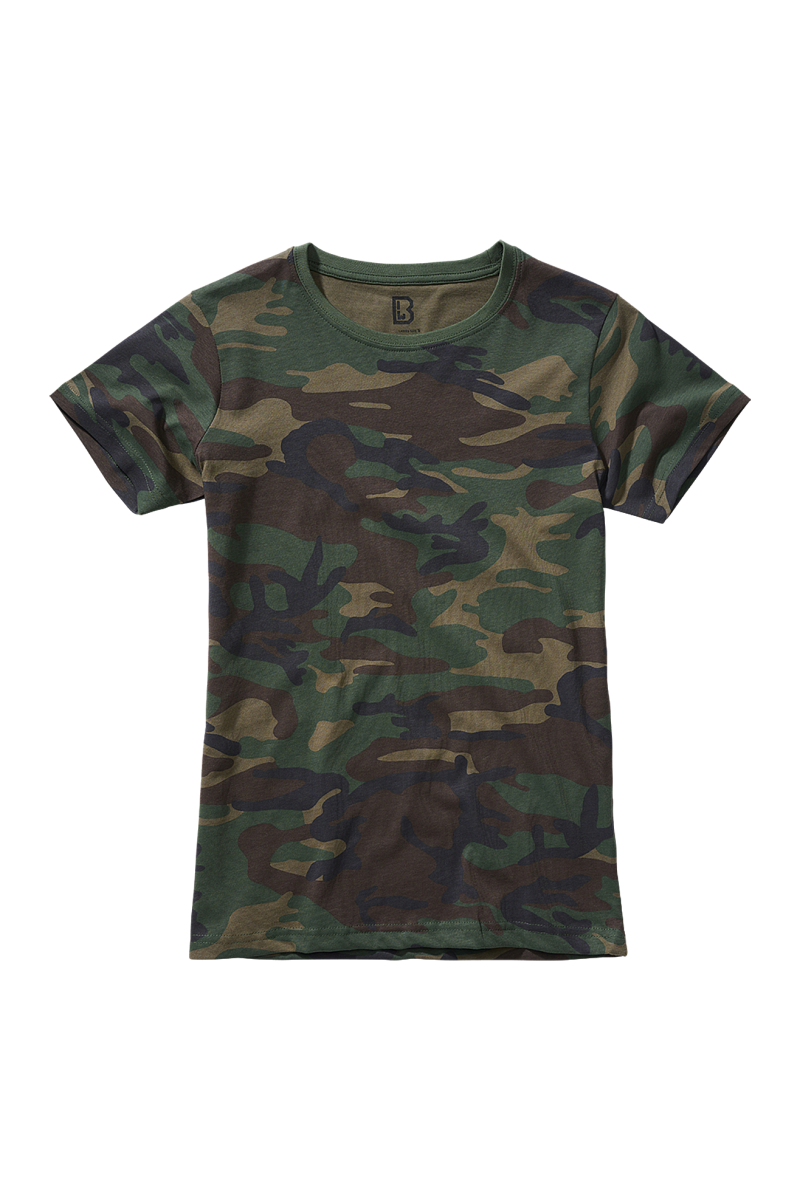 Tričko Brandit Dámské WoodlandM