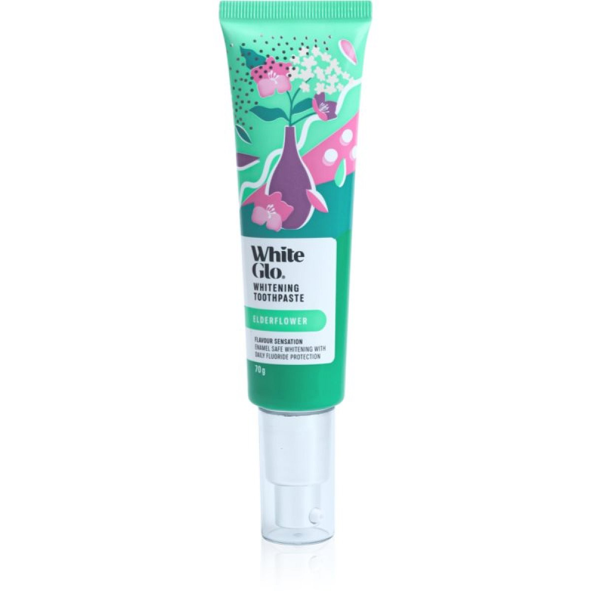 White Glo Whitening Toothpaste Eldeflower zubní pasta 70 g