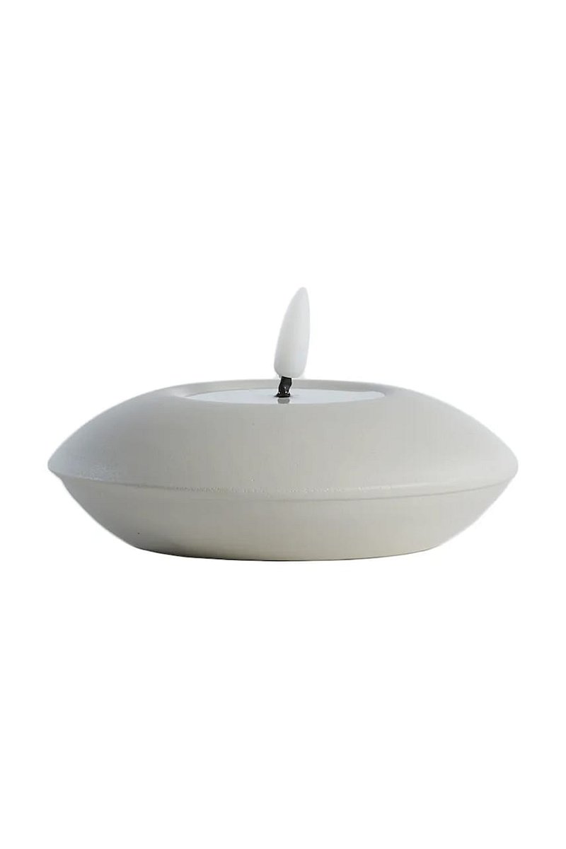 LED svíčka Light & Living Jayce šedá barva