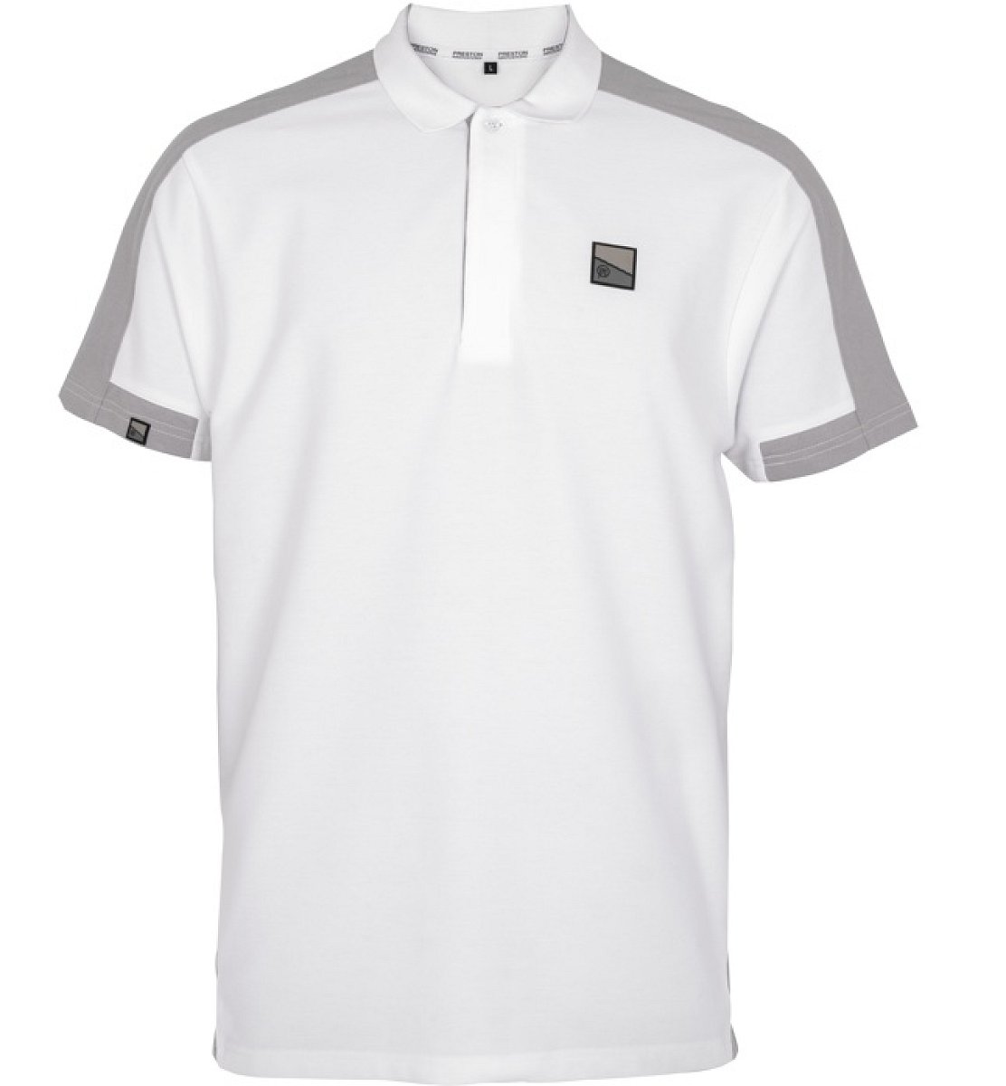 Preston innovations tričko core collection polo white - xxxxl