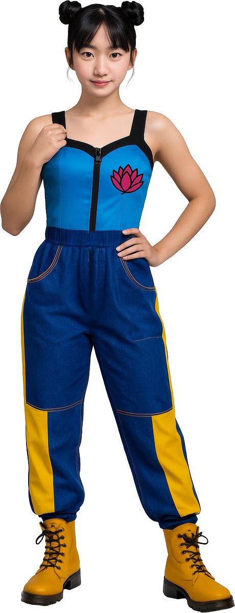 Dívčí kostým teenager KPOP - Zoey Velikost - děti: XXL: 165 cm