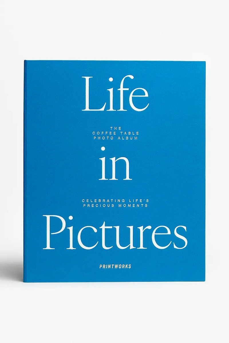 Fotoalbum Printworks Life in Pictures modrá barva
