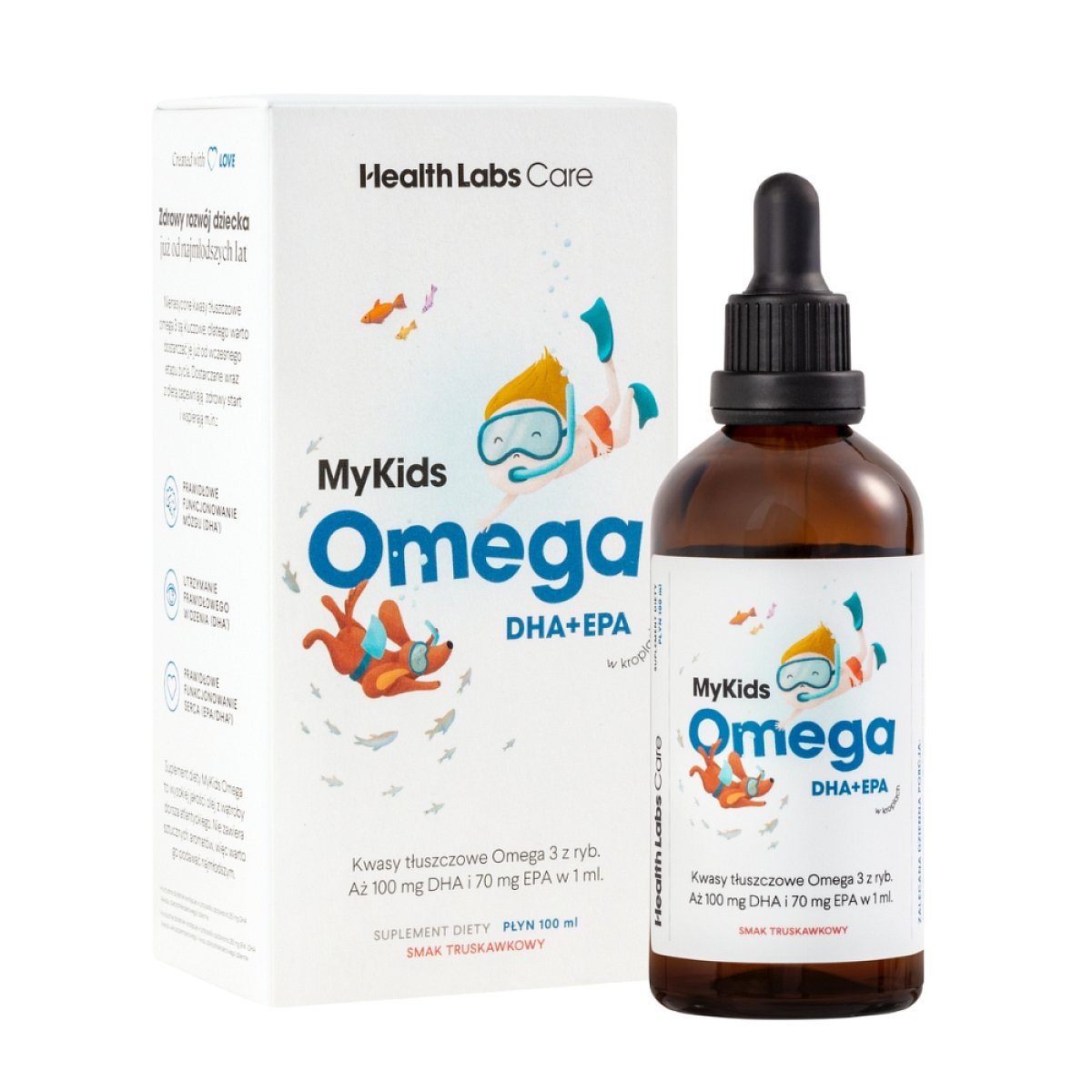Health Labs Care MyKids Omega pro podporu mozku 100 ml
