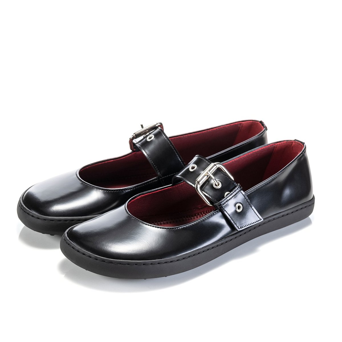 Barefoot baleríny MARY JANE COCO Black