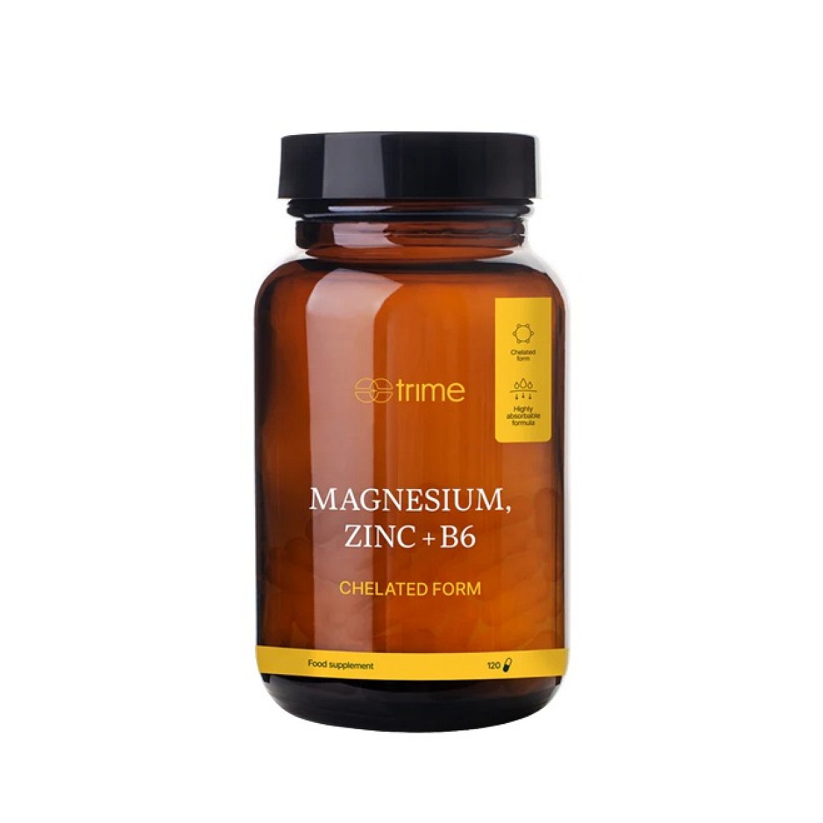 Trime Hořčík zinek chelát B6 120 kapslí